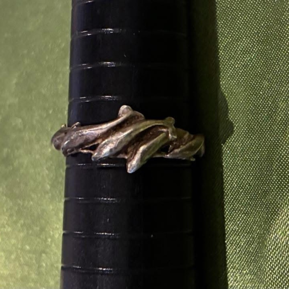 Sterling Silver Dolphin Ring